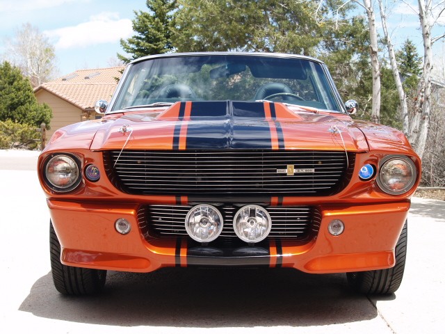 Orange ford mustang convertible for sale #5